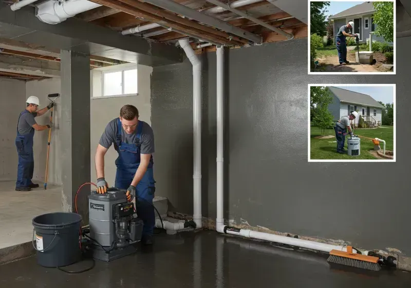 Basement Waterproofing and Flood Prevention process in Livingston, TX